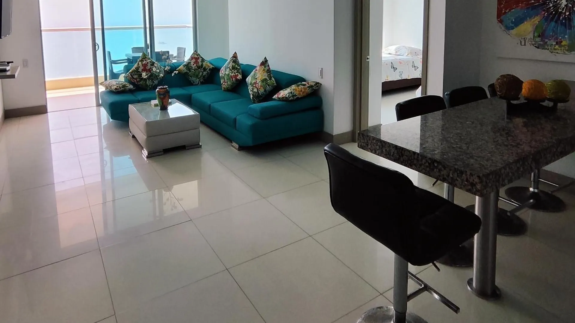 Daire De Frente Al Mar Palmetto Beach Cartagena Kolombiya